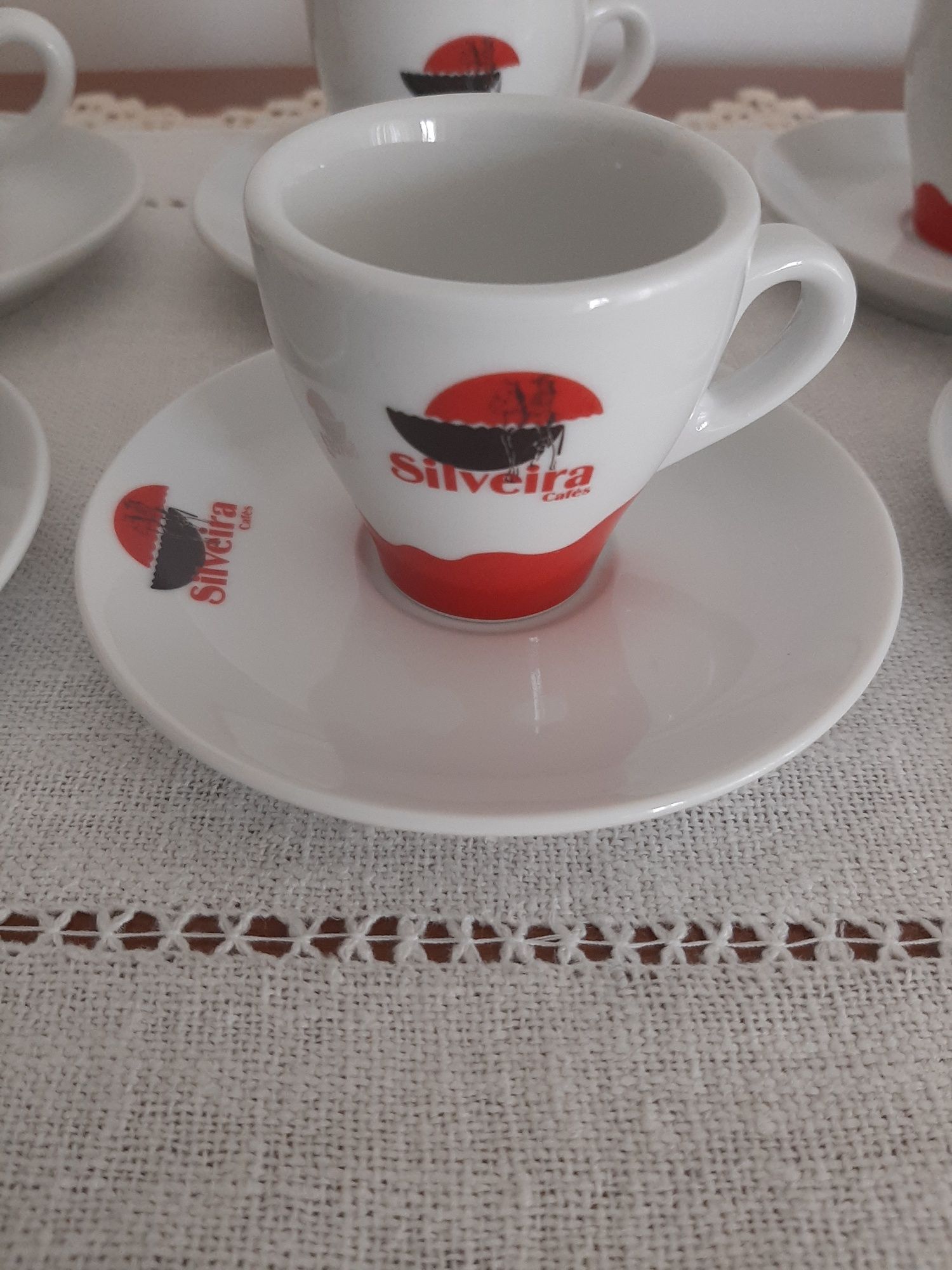 Chávenas de café