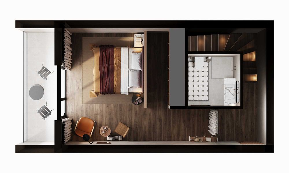 Двоповерховий Duplex. ERWIN HALL в курорті Поляна. Продаж.