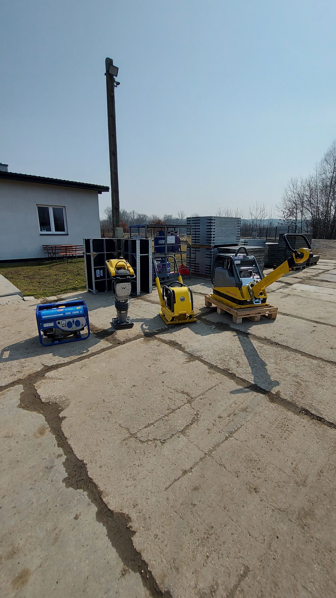 Wynajem! Zagęszczarka rewersyjna Wacker Neuson 500kg