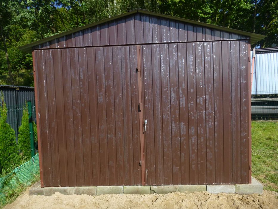 Blaszany garaż 3m x 5m (szer x dług) Dostawa Montaż Promocja Rzeszów