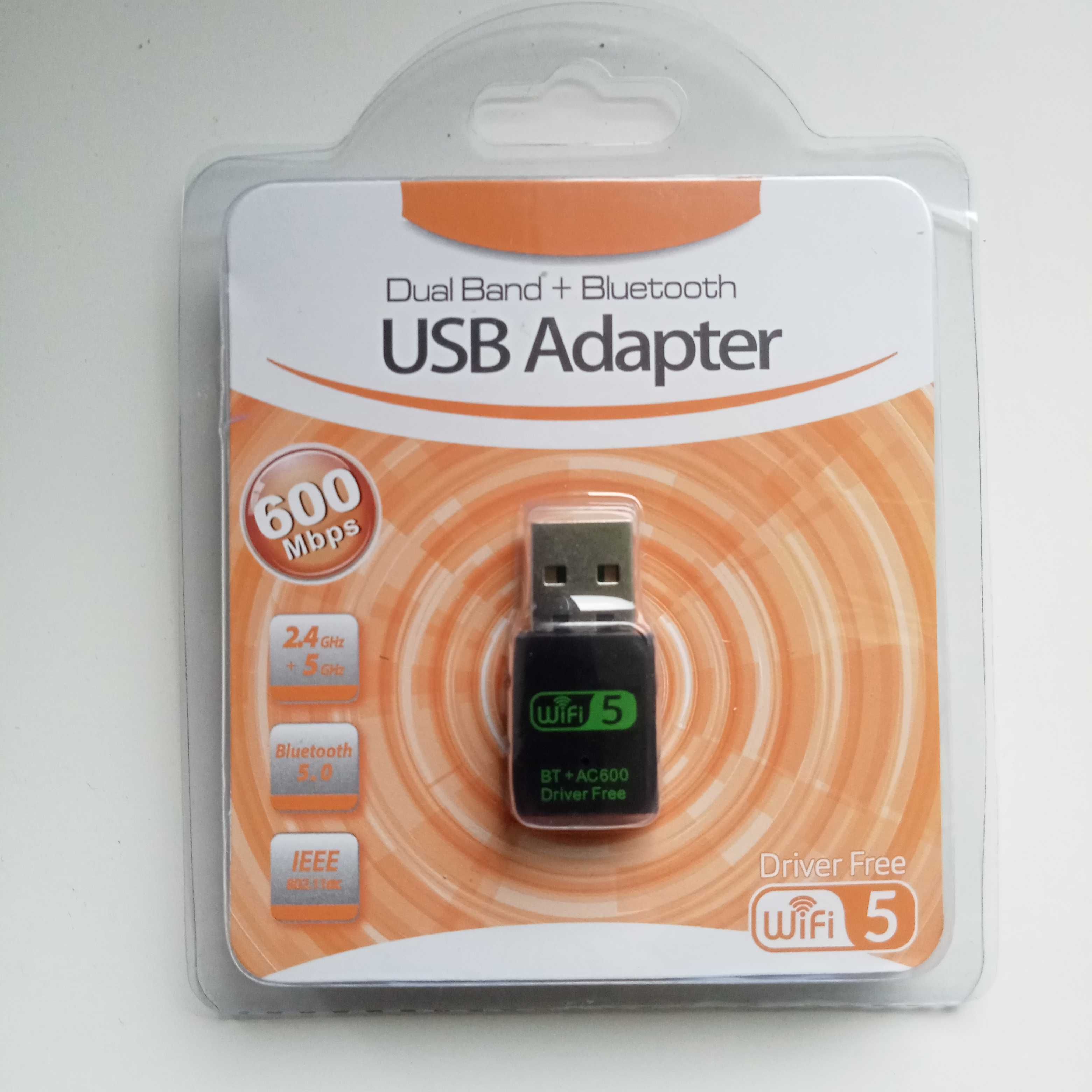 Wi-Fi та блутуз в одному USB адаптері.