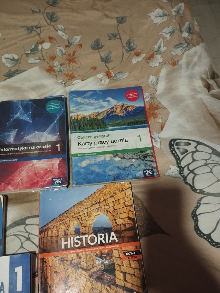 Podręczniki liceum, technikum klasa 1