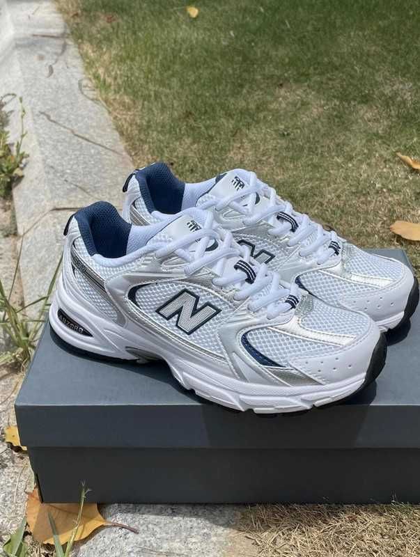 New Balance530_White Sneakersy Damskie_Moda Solidne 37.5