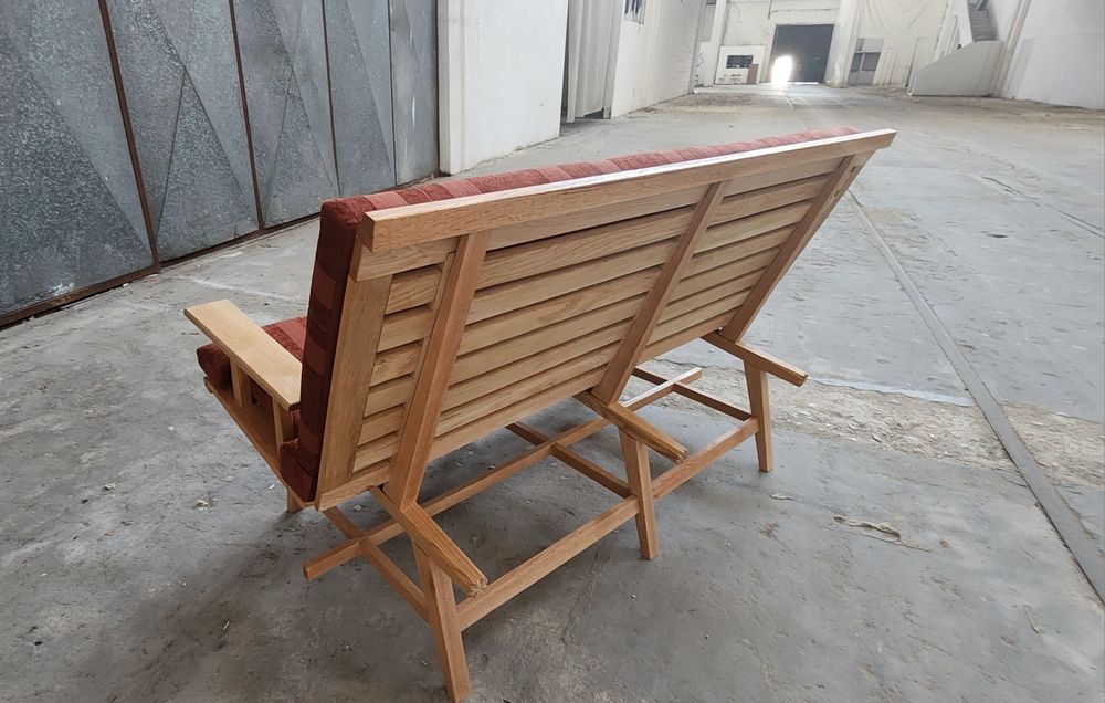 Banco/sofá madeira Carvalho