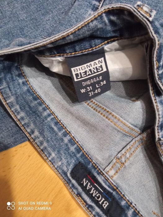 Spodnie męskie jeansy