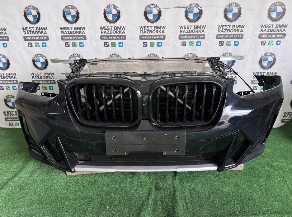 BMW G01 G02 LCI M Pack Бампер Касета Радіаторів Установочна панель X3