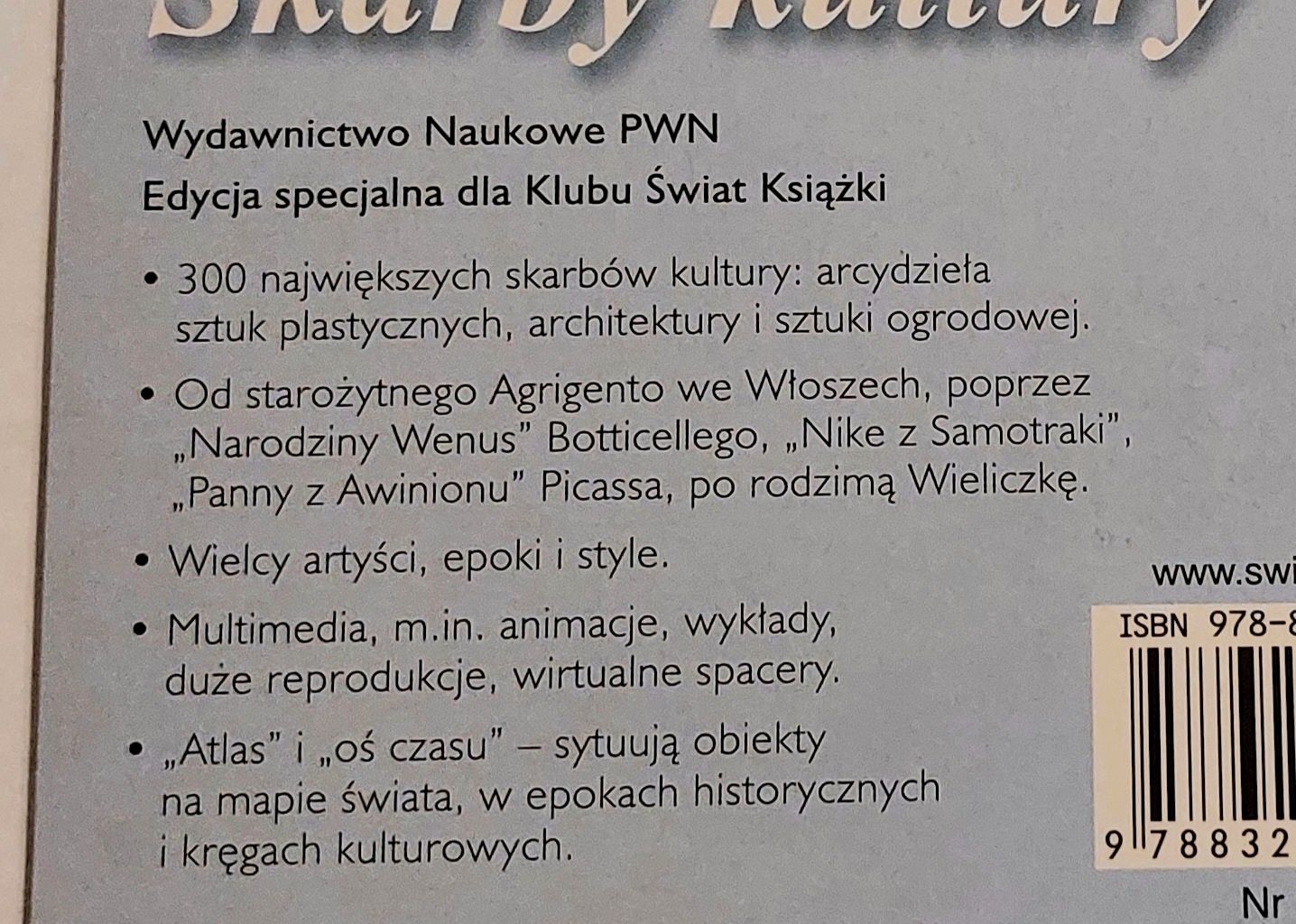 Płyta CD skarby kultury Sztuka arcydzieła