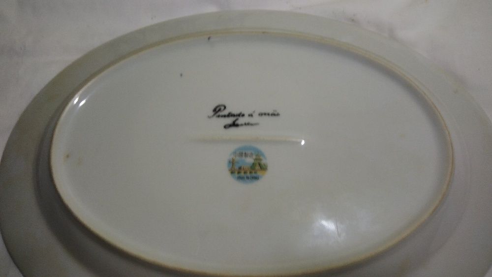 Prato decorativo oval