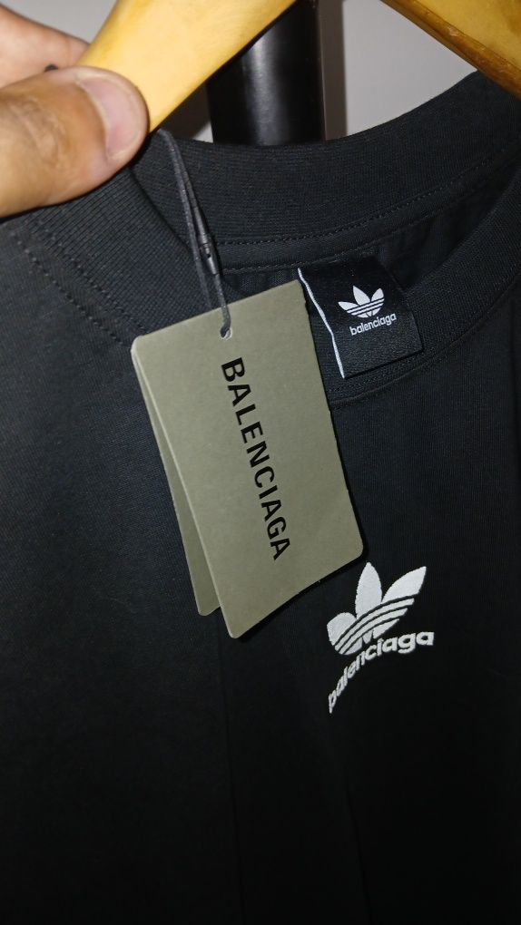 Balenciaga X Adidas Preta T-shirt