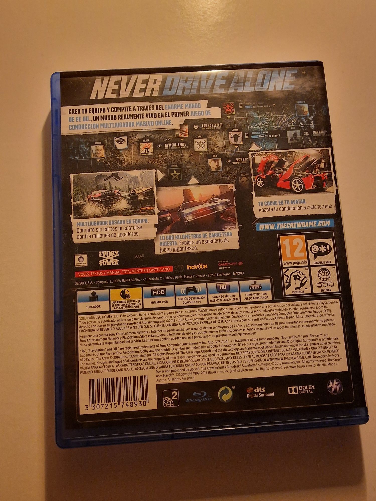 The Crew PS4 (para colecionadores)