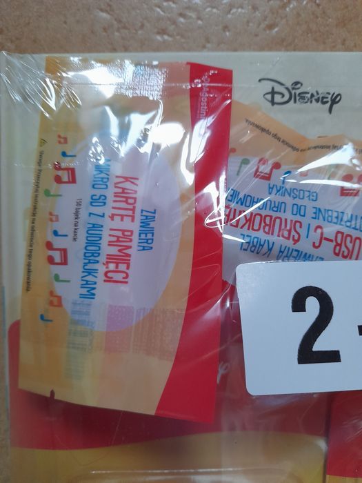 Audiobajki Disney Deagostini Magia Słuchania tom numer 2 glosnik