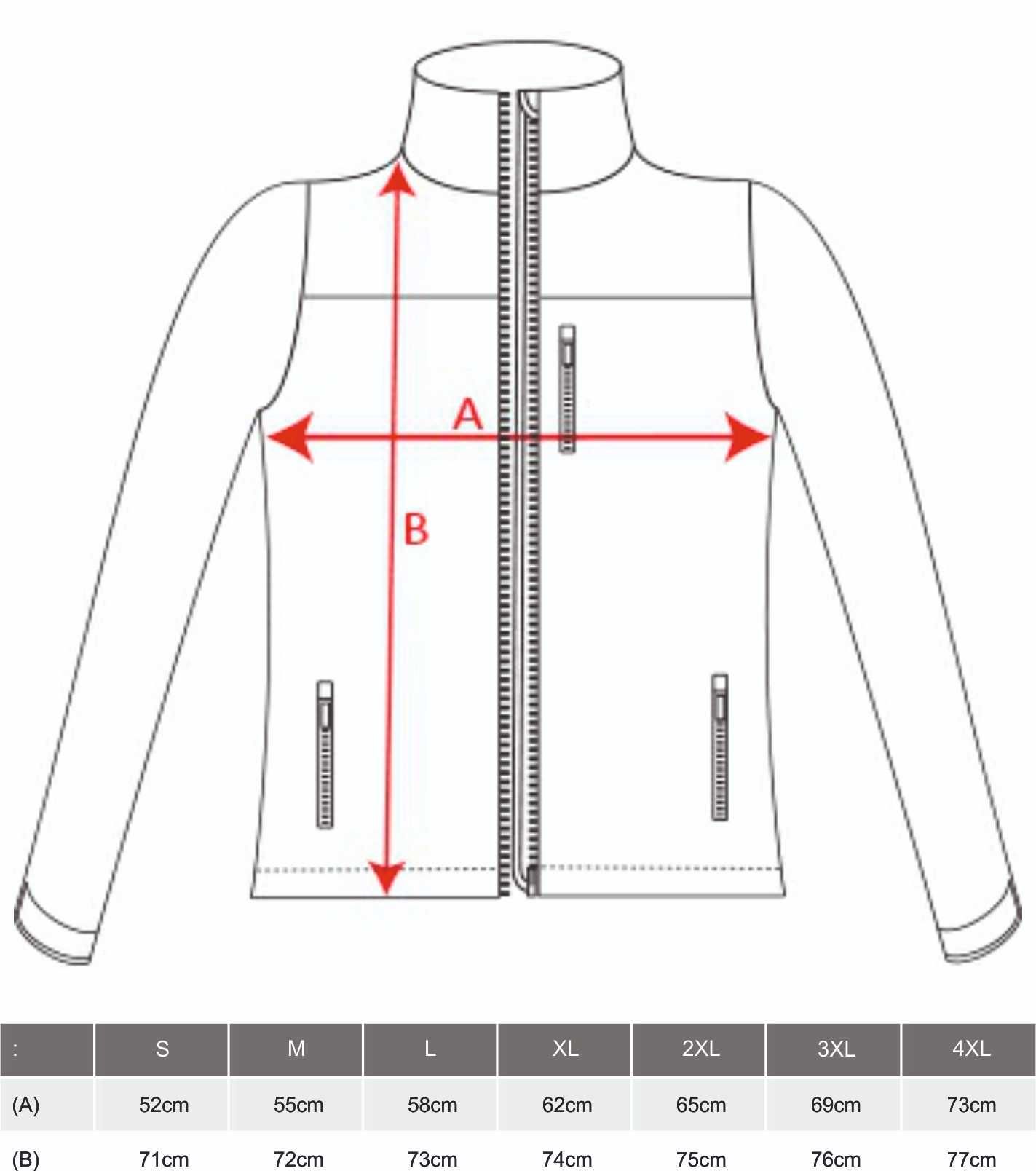 Casaco softshell bordado
