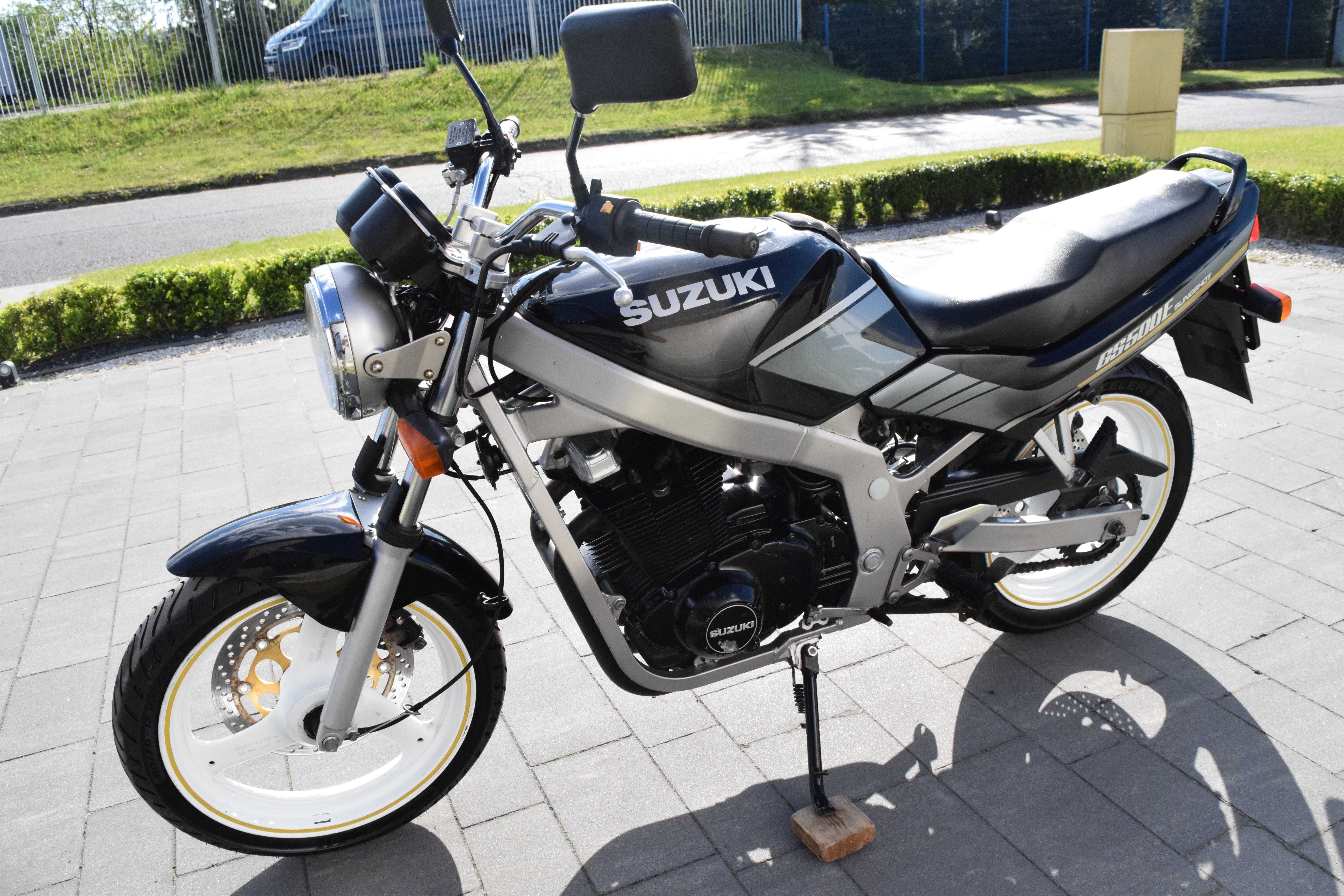 Suzuki GS 500 oryginalny stan, nowe opony, dok. na km, z DE, A2***