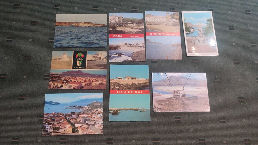 32 Postais antigos de Cabo Verde