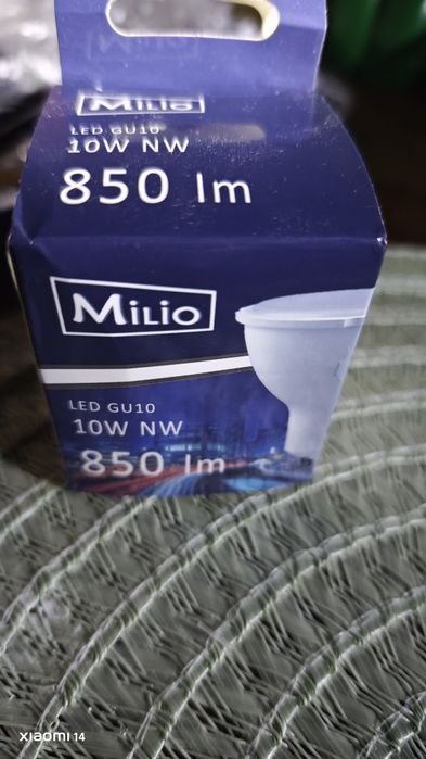 Żarówka LED GU10, 10W, 850 lmn