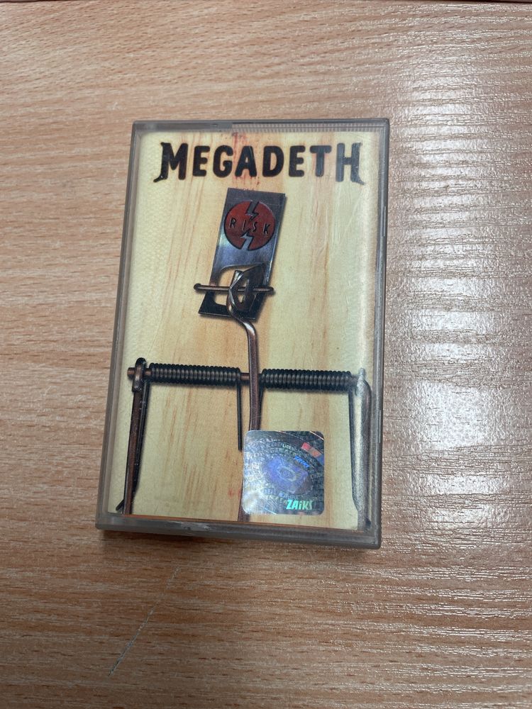 Megadeth Risk kaseta magnetofonowa