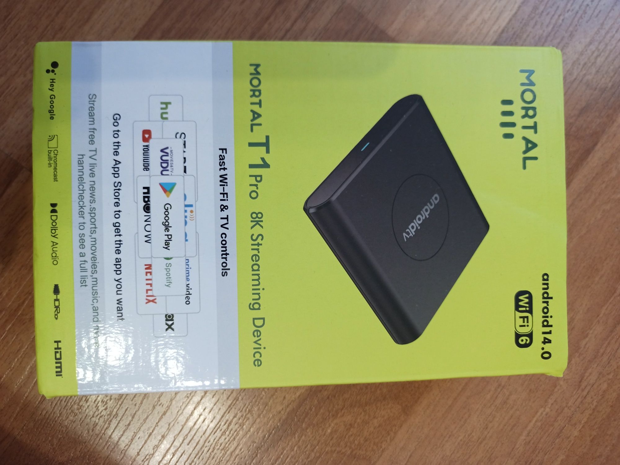 Mortal T1 pro Android 14