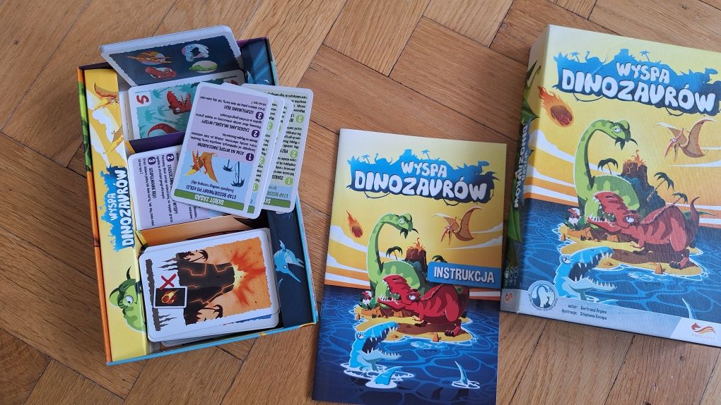 Wyspa dinozaurów FoxGames gra karty