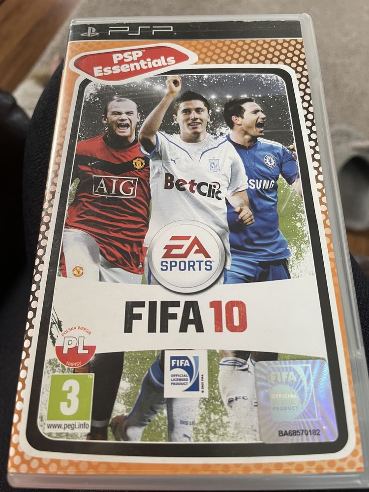 Gra PSP Fifa 10 od 3 roku zycia