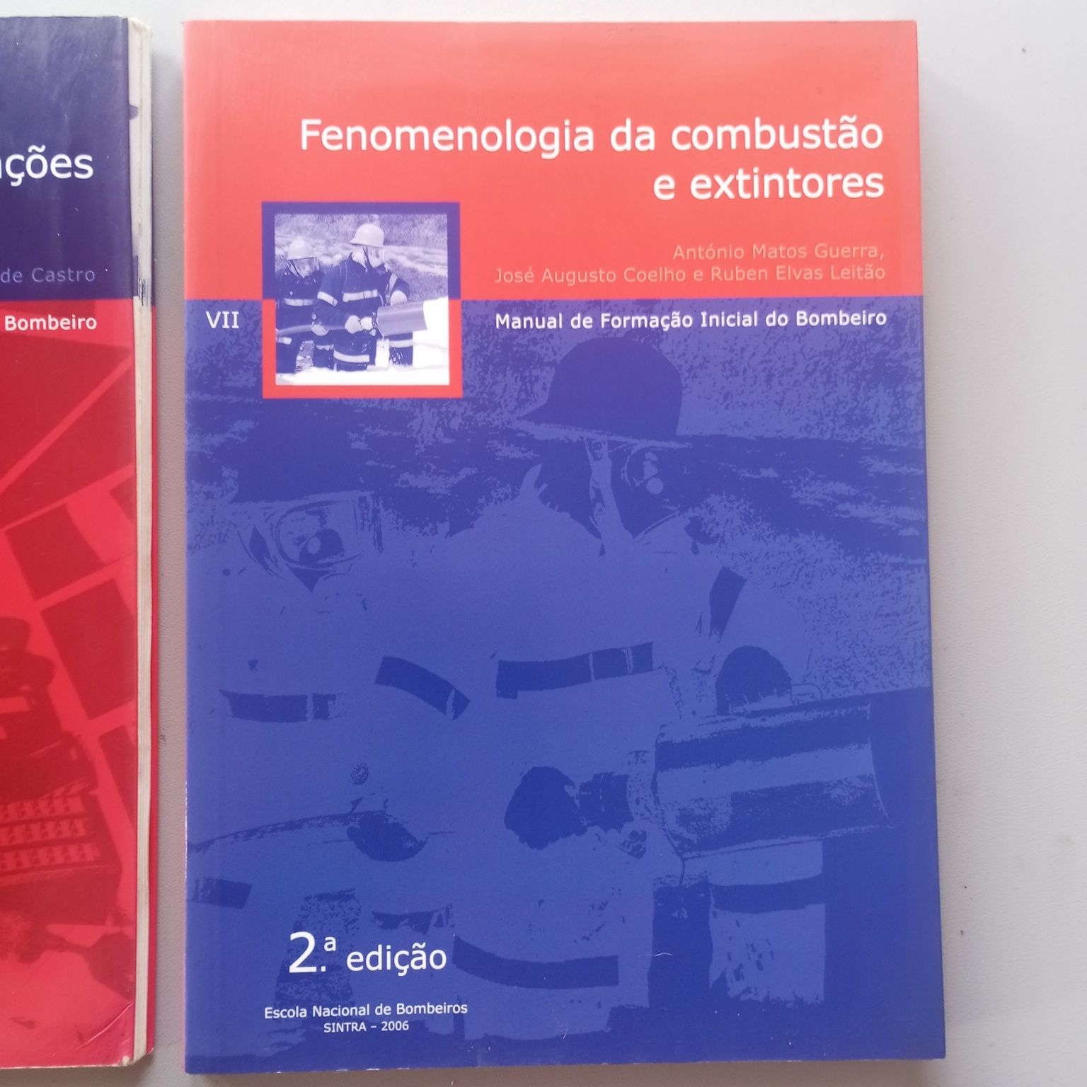 Vendo livros da escola nacional de bombeiros