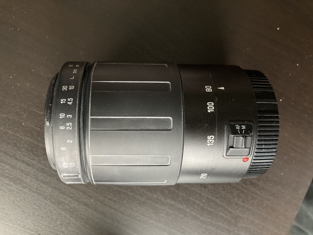 Tamron 80-210 f/4,5-5,6 do Canona obiektyw
