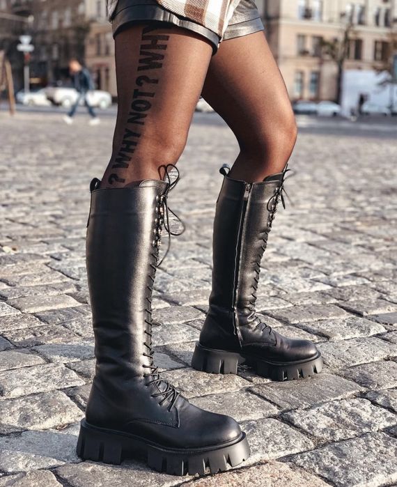 Теплі шкіряні чоботи Alian curdas