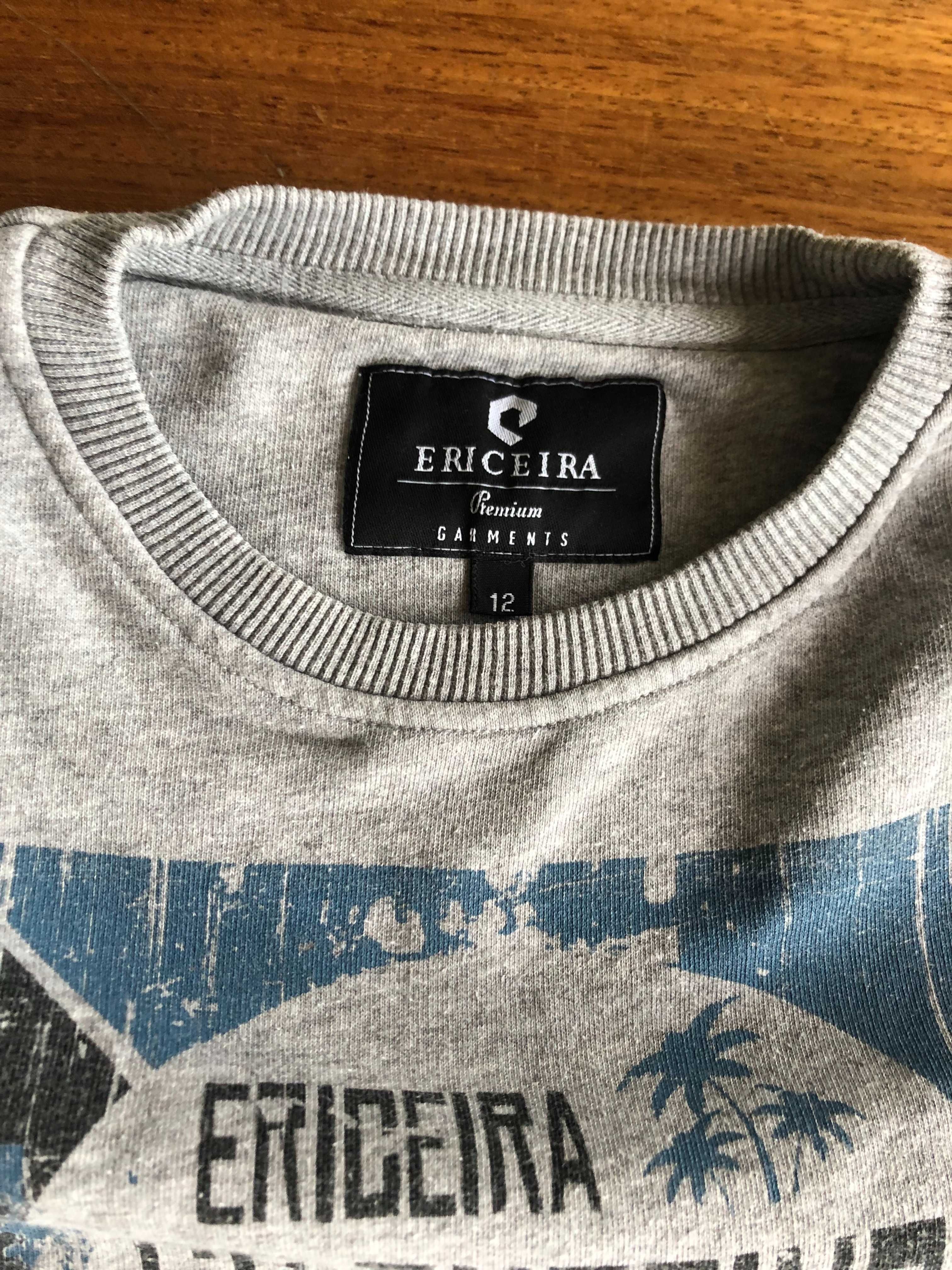 Sweatshirt cinzenta - Ericeira - 12 anos