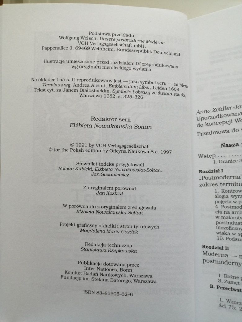 Wolfgang Welsch - Nasza postmodernistyczna moderna
