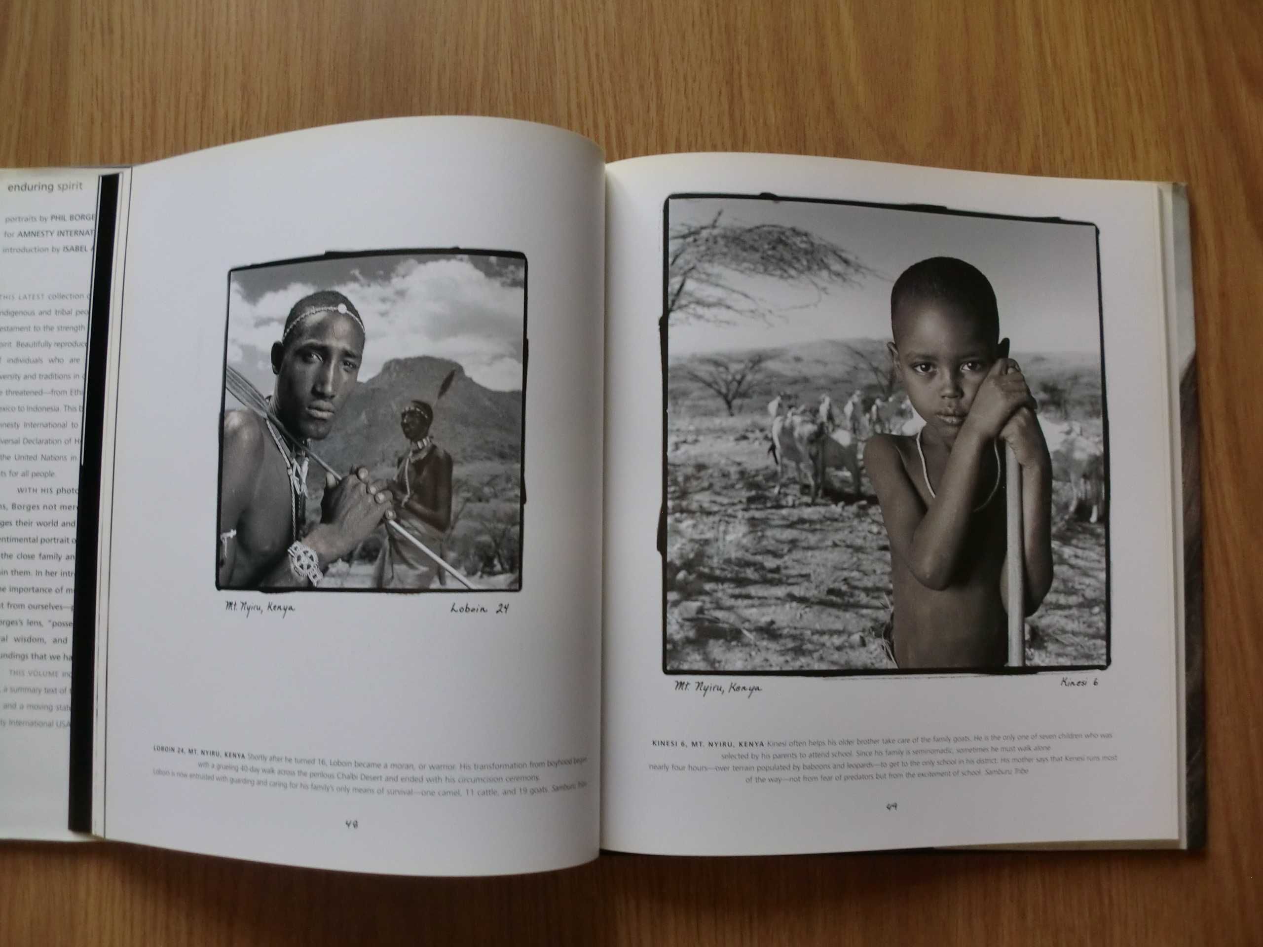 Enduring Spirit  Portraits by Phil Borges by for Amnesty International