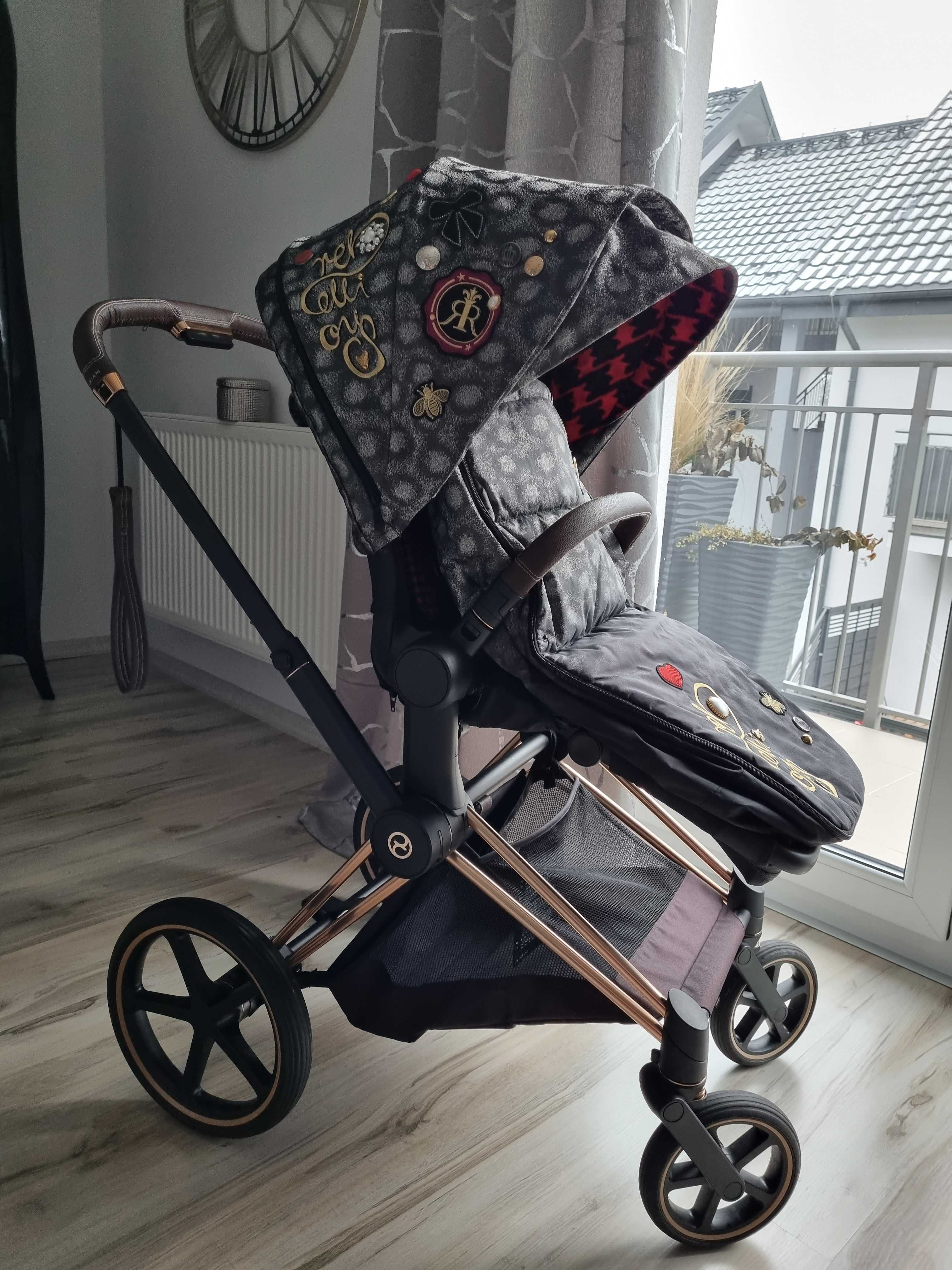 Wózek spacerówka Cybex Priam 2.0 rosegold Rebellious