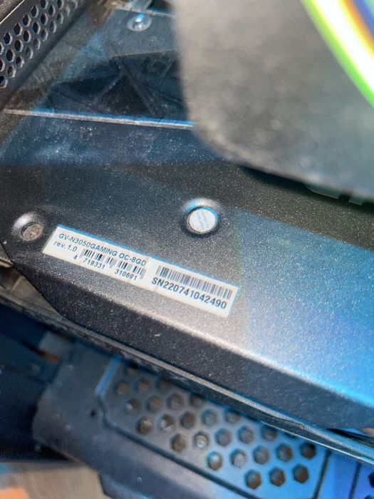 Geforce RTX 3050 8GB Gaming OC Gigabyte