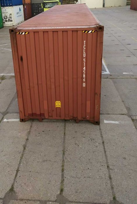 Kontener 40HC – stalowy, szczelny, suchy