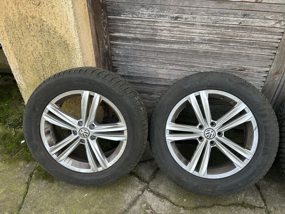Koła felgi opony 235/55/18 VW oryginał zimowe tiguan arteon passat