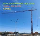 Alugo Grua Auto montante Sigil 22*25 , carga máxima 2000 Kg