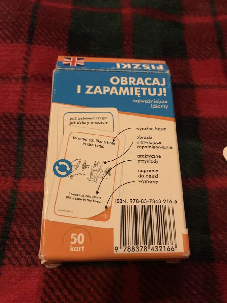 Fiszki obrazkowe po angielsku - Idiomy