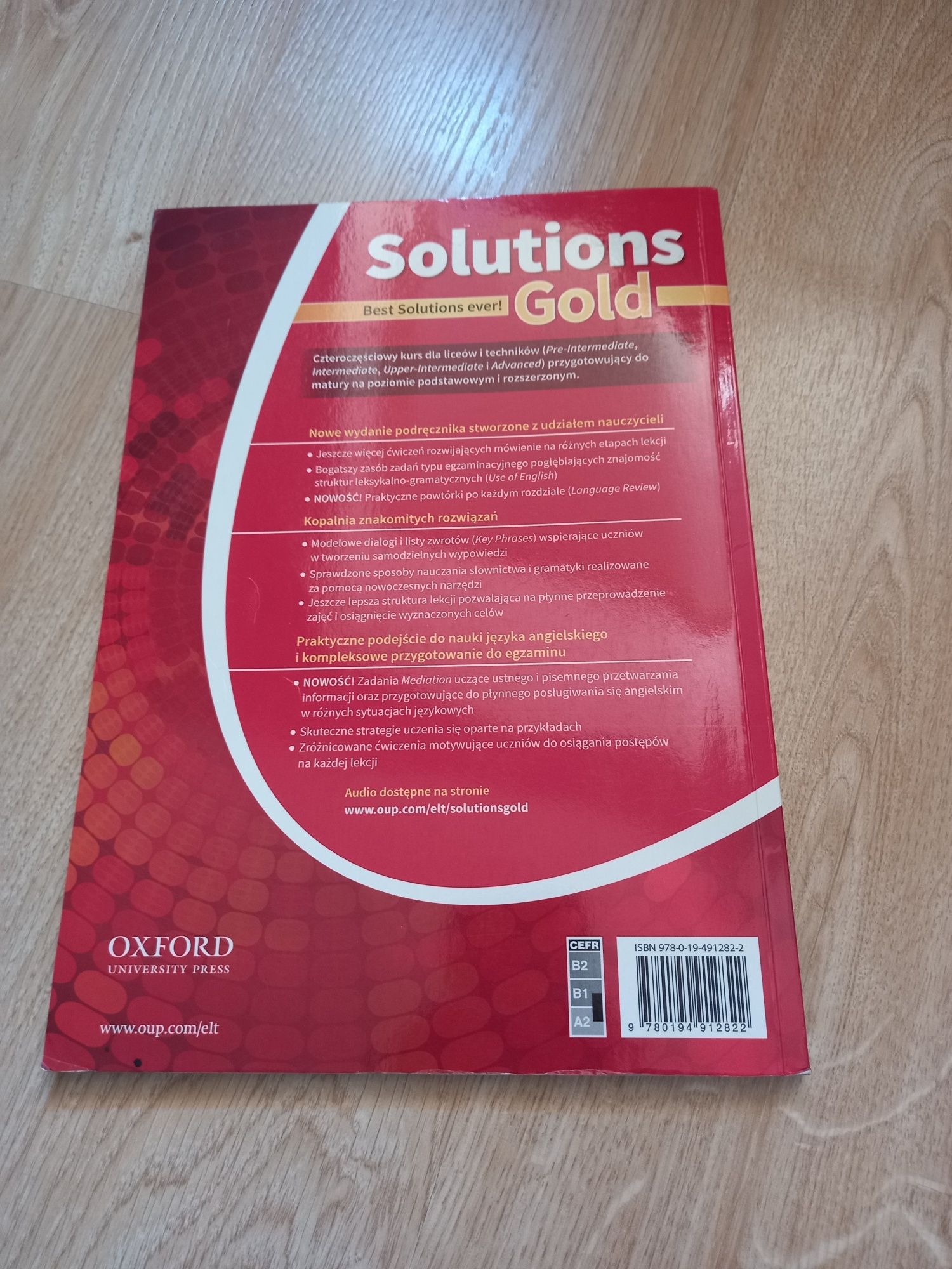 Podręcznik Solutions Gold