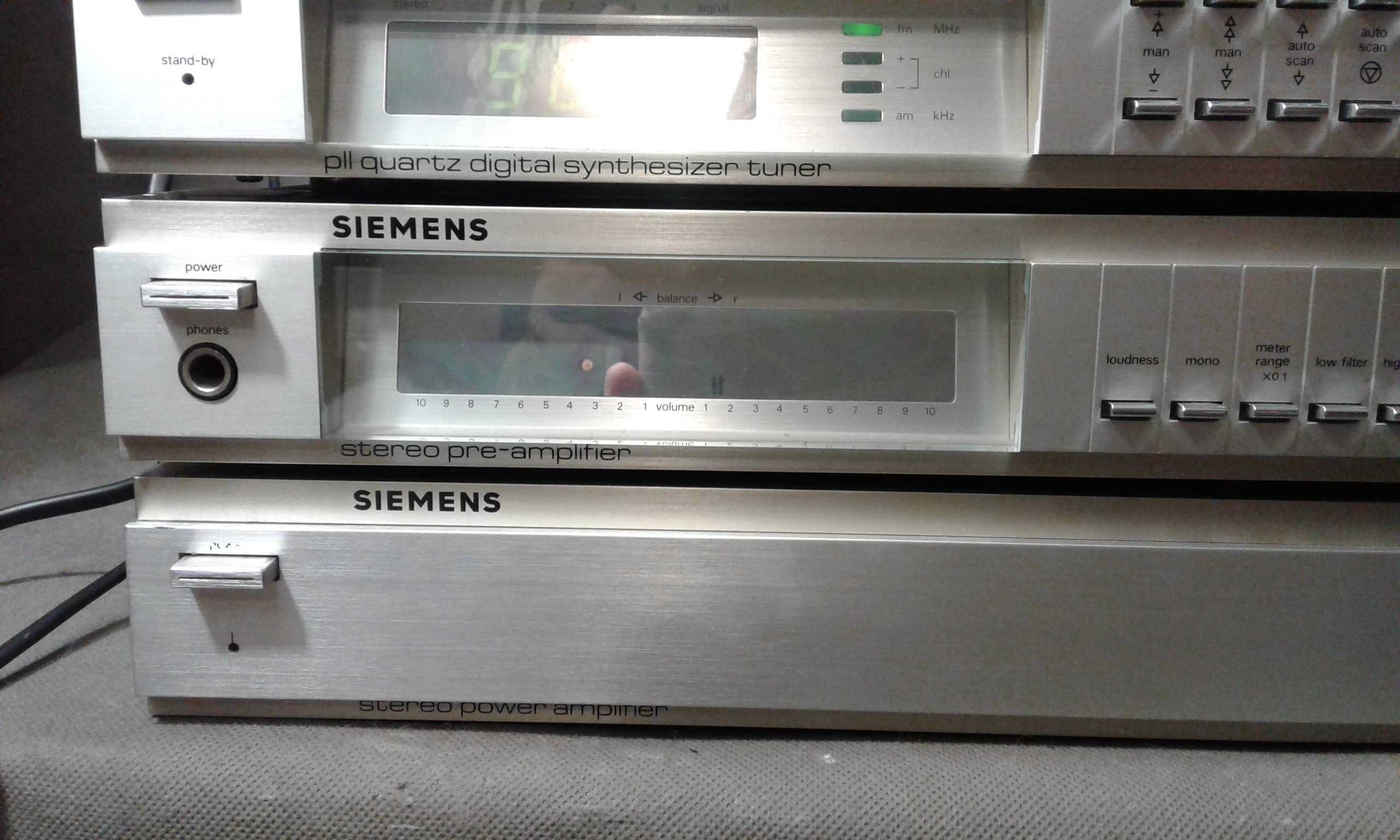 SIEMENS RP 777, RE 777,zestaw stereo