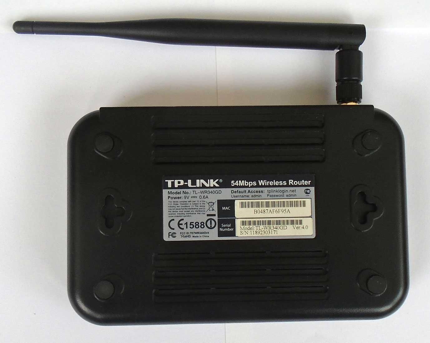 Роутер TP-Link TP-WR340GD