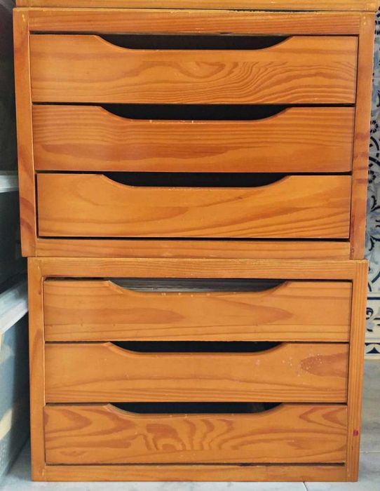 Módulos Arquivadores de Madeira (escritório)