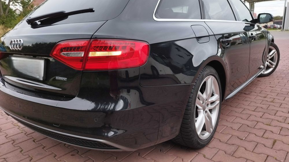 Audi A4 B8 S-Line S-tronic Quattro 2.0TDI 177km 2015r Panorama