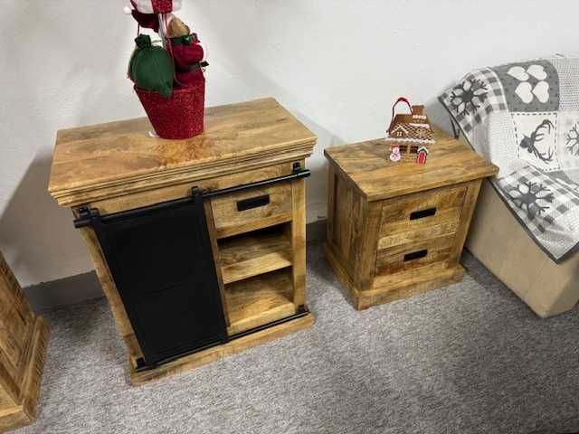 Nowa wyjatkowa Komoda, szafka egoztyczne mango  LOFT STYLE Faktura Vat