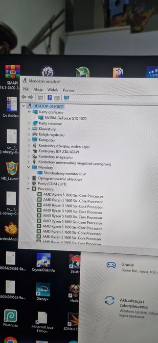 Komputer plus monitor 165 hz