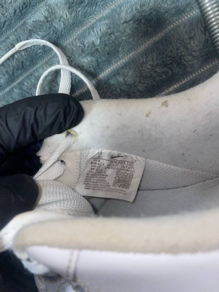 Чоловічі кросівки Nike Air Force 1 Low Reflective White Red / форси