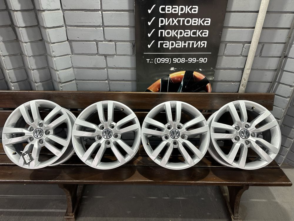 99 Оригинальные литые диски 5/112 R16 VW Tiguan et33