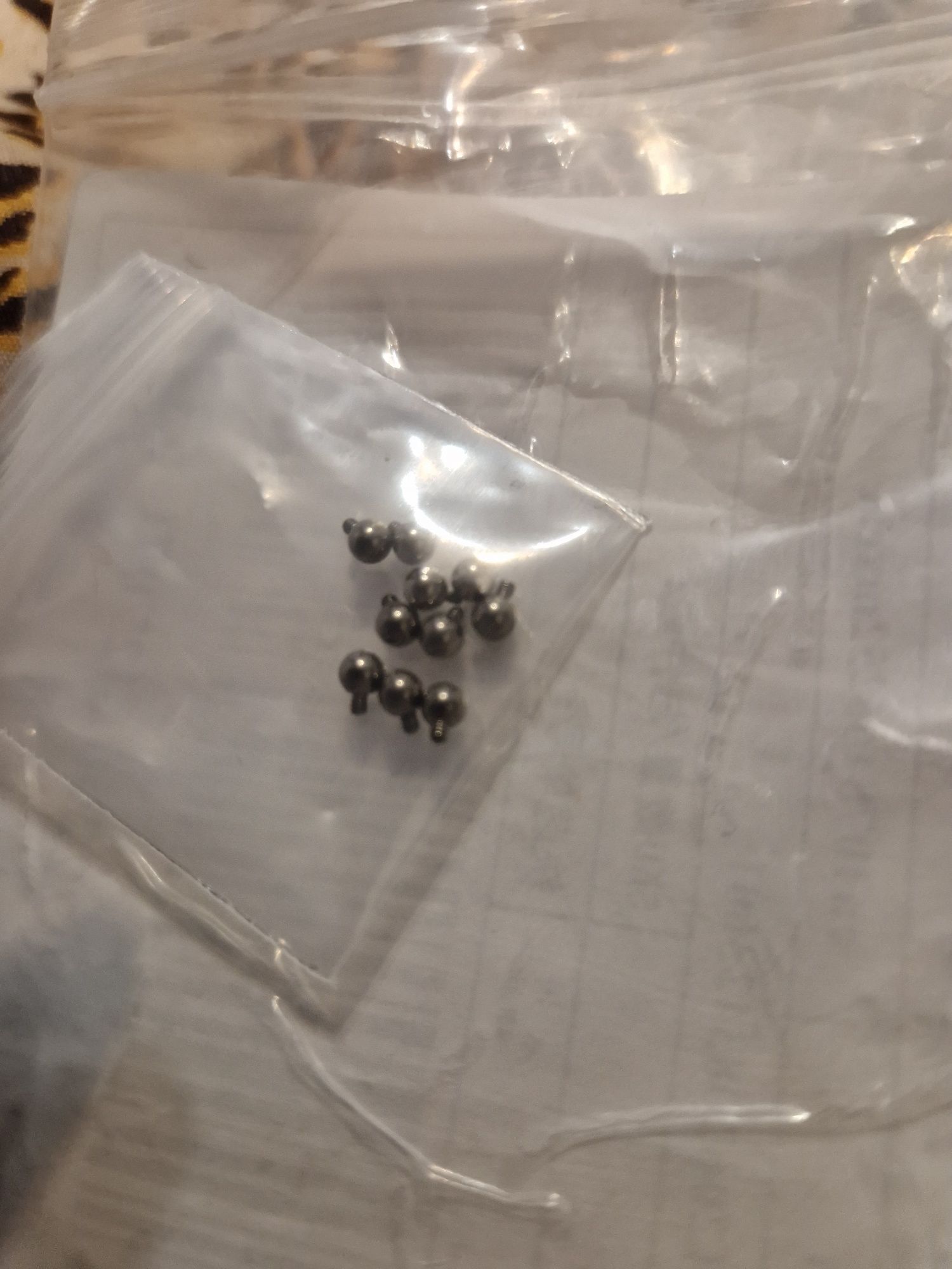 10 sztuk kulek 1,2mm 3mm tytan g23