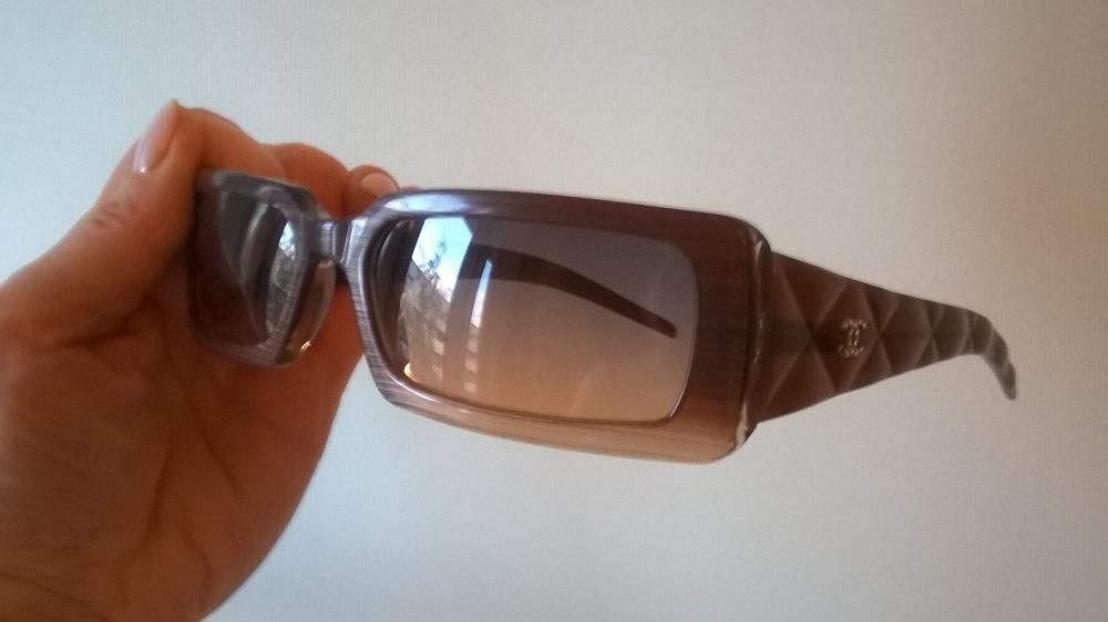 Chanel okulary słoneczne pikowane oryginał futerał OKAZJA!!!