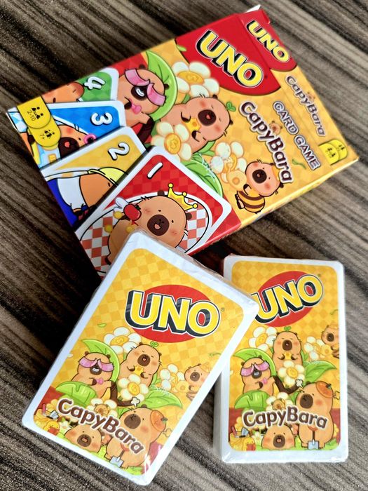 Super gra karciana karty do gry Uno Kapibara nowe