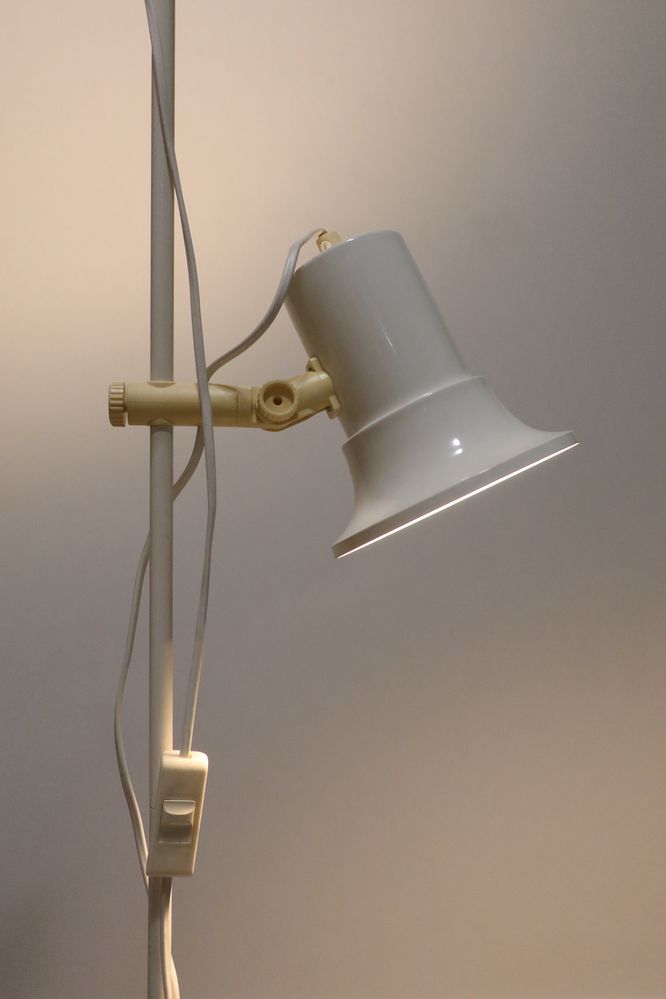 Duńska lampa podłogowa 1960 vintage retro loft stojąca