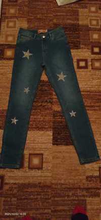 Śliczne jeansy typu skinny młodzieżowe/damskie34/36