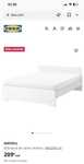 Estrutura de cama de casal ikea (só estrutura)